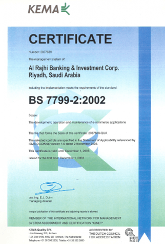 BS 7799-2:2002 — Old Name of ISO 27001