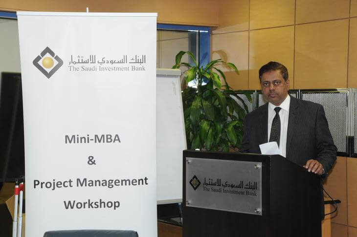 Mini-MBA & Project Management Workshop — The Saudi Investment Bank
